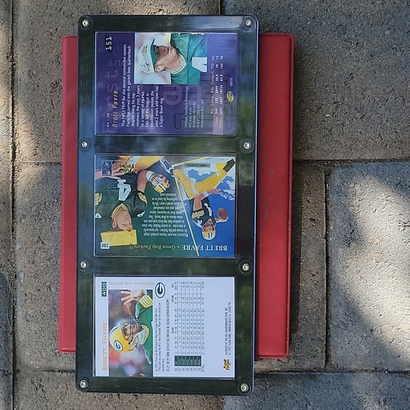 BRETT FAVRE 3 Card Plaque Green Bay Packers - Picture 2 of 5